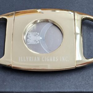 Illyrian Gold plated cigar cutter