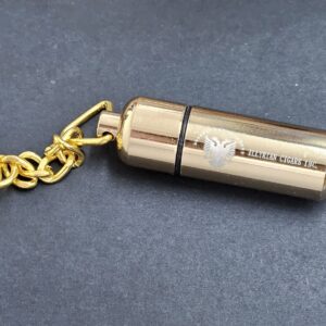 Illyrian Gold plated cigar punch hole