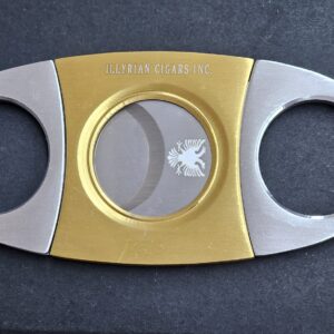 Illyrian Sliver/Gold cigar cutter