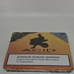 ACID Cigars tin box blue Connecticut