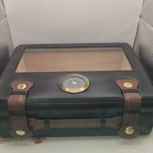 Fankai Black Leather Humidor